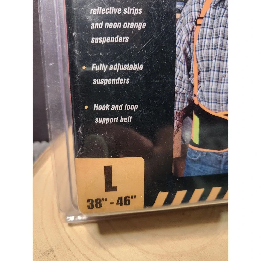 ONE NEW WESTERN SAFETY LARGE SUPPORT‎ BELT 94235~NEW IN PACKAGE